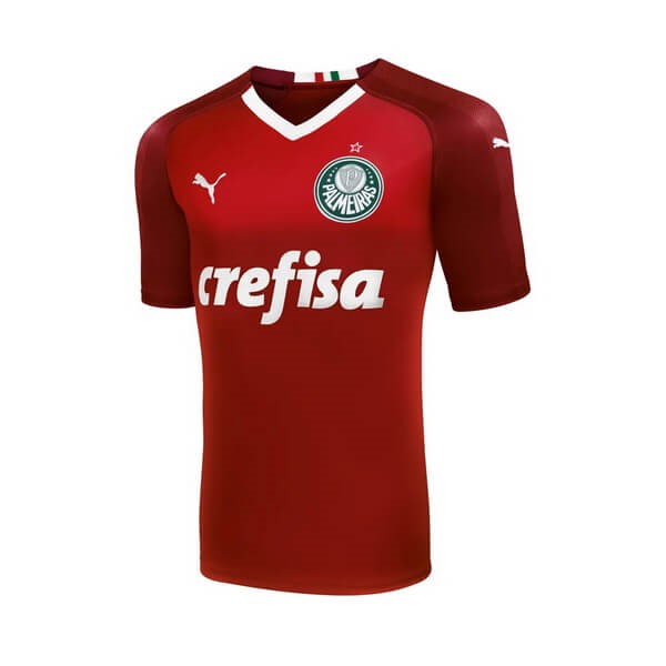 Camiseta Palmeiras Replica Tercera Ropa Portero 2019/20 Rojo